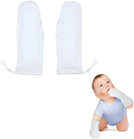 Protective gentle anti-scratch eczema gloves for babies 12-36 months