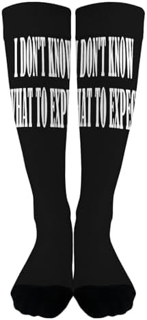 Mens Knee Socks Unisex Novelty Socks for Men and Women