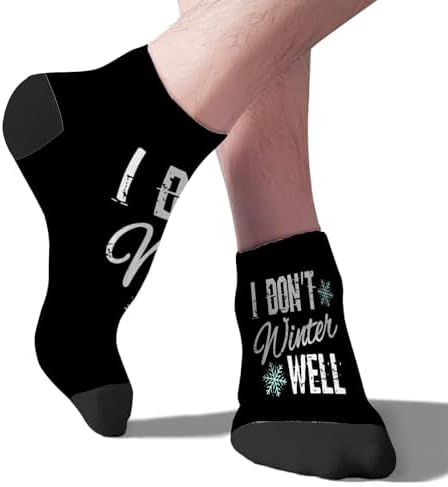 Funny Hidden Crew Socks for Boys