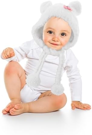 KOCKSHION Thick Warm Toddler Beanie with Earflap