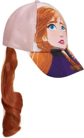Disney Girls Frozen 2 Elsa Anna Baseball Cap for Kids