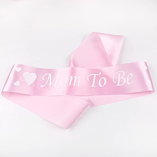 Handmade Floral Pearl Maternity Sash for Mom to Be