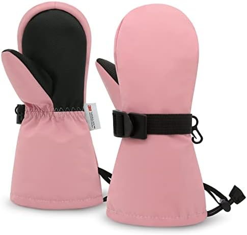 Sarfel waterproof winter mittens for toddlers