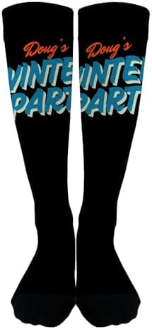 Dougs 2025 Winter Party Mens Dress Socks for Work More