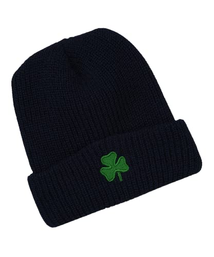 St Patricks Day shamrock baby hat