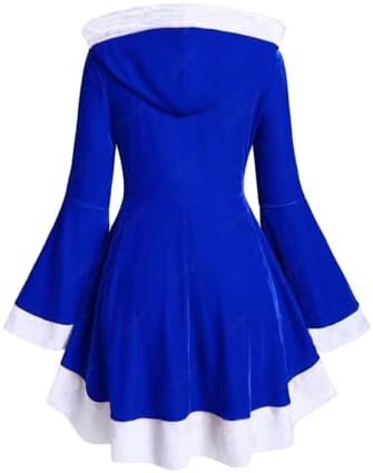 Mrs Claus Christmas Dress Furry Haoxing Vintage