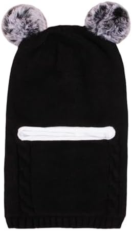 Baby Toddler Winter Hat Bear Knitted Hat Set