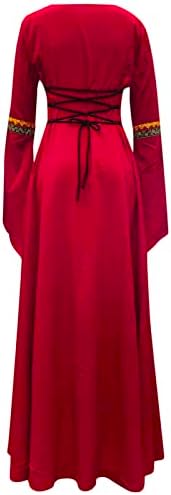 YELLDesk Plus Size MedievalNineteenth-Century Dress for Women Snowgoat Style