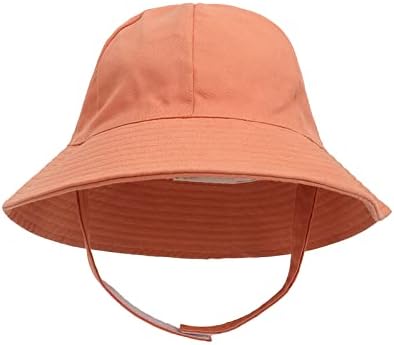 Toddler Kids Bucket Hat Boys Wide Brim Protection UPF 50 Adjustable Cap Bonnet