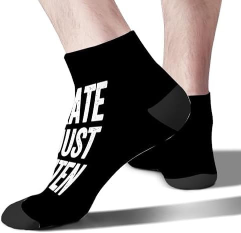 Funny Novelty Socks for Men Homers Slogan T-Shirt Socks
