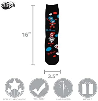 Dr Seuss Elope Costume Socks