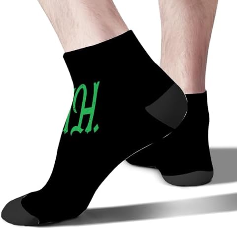 Mens St Patricks Day shamrock socks with gift tokens