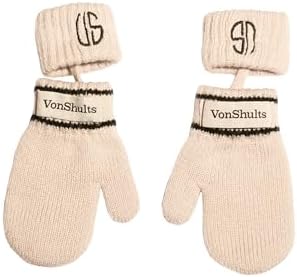 Cute Merino Wool Gloves for Kids Toddlers