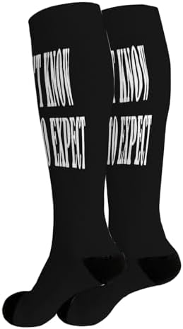Mens Knee Socks Unisex Novelty Socks for Men and Women