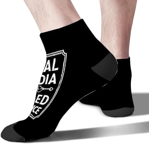 Fun Ankle Socks for Men - Cute Quirky and Comfortable