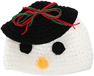 BIBITIME Knit Snowman Headphones Cap for Baby Warm Cobzy Design