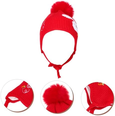 Christmas Knitted Beanie for Babies - Soft Warm and Stretchy