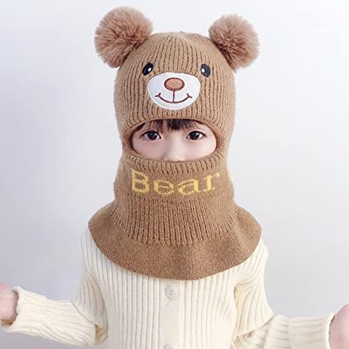 Winter Knitted Hats Scarf Set for Kids