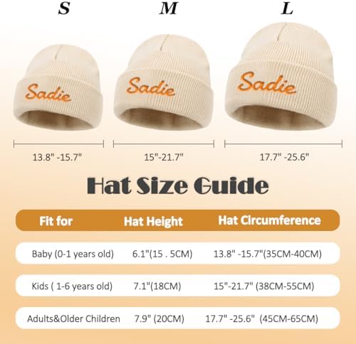 Personalized Toddler Beanie Hat