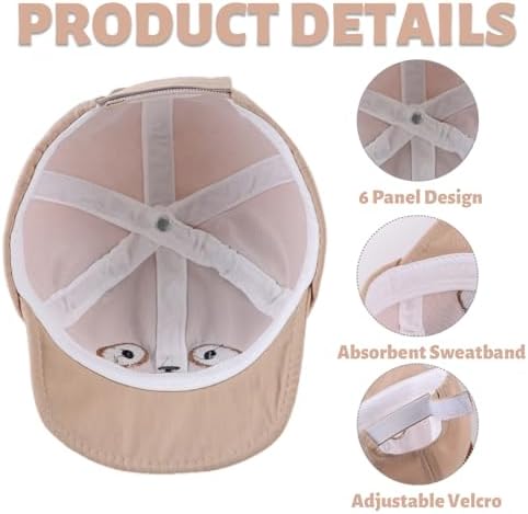 OMUKY Cotton Toddler Baseball Hat