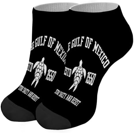 Gulfs Of Mexico Turtle Socks - Cozy Stylish