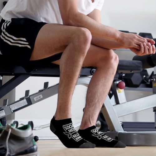 Fun Ankle Socks for Men - Cute Quirky and Comfortable