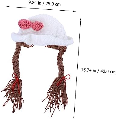 Braided Knitted Cap for Boys and Girls