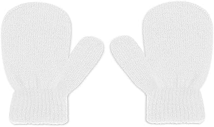 Winter Warm Doovid Kids Knit Mittens for Babies