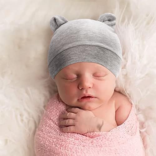Premium Soft Cotton Baby Beanie for Newborns