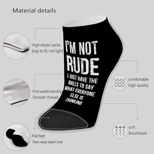 personalized Anki Socks for Men and Women - Unisex Design Hilarious Grandpa Says