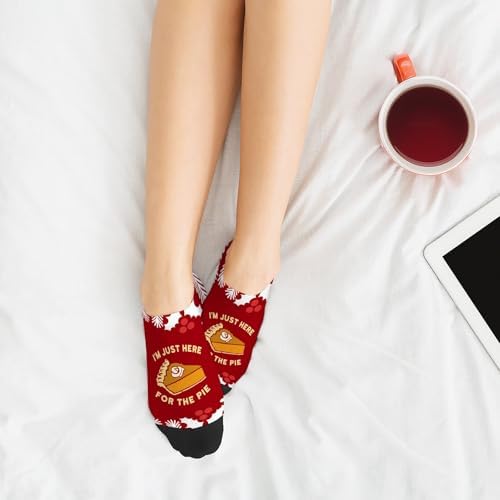 Just Here For The Pie Mens Socks
