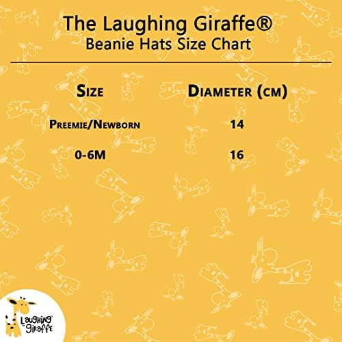 Laughing Giraffe Blank Baby Knotted Beanie Hat