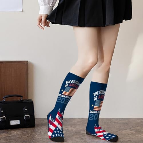The Golden Ages Of America Begins Right Now 2025 Socks