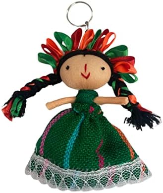 Mexican Handmade Keychain Set