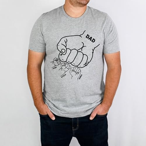 Personalized Dads Day T-Shirt Gift