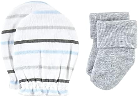 Perfect Newborn Gift - Hudson Baby Baby Girl Socks Mittens Set