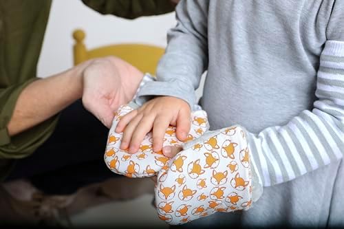 Handsocks Plushy Stay On Strap-Free No-Scratch Warmth Mittens