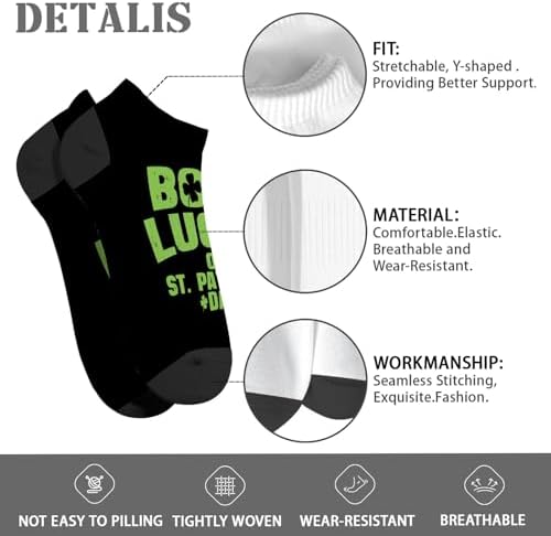 Lucky Bruhs St Patricks Day Socks