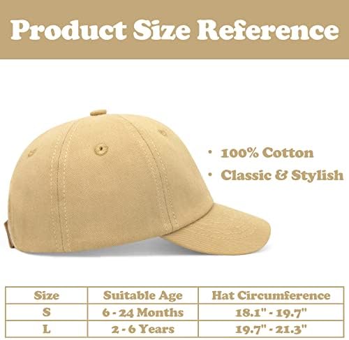 Adjustable Toddler Baseball Hat for Sun Protection