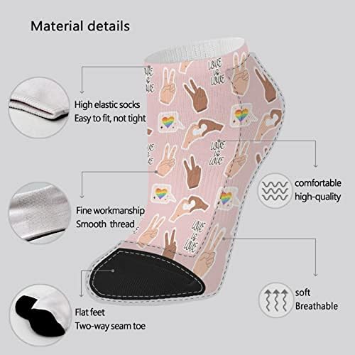 Comfortable Ankle Socks for Men - One Size Fits Most