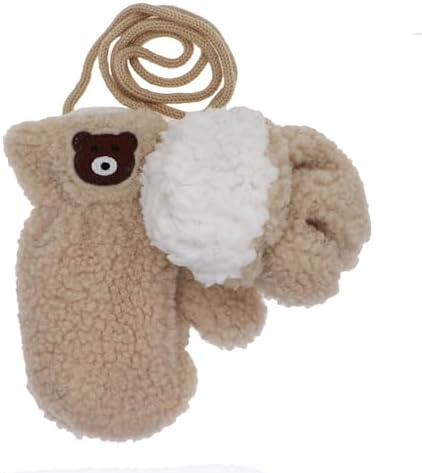 Winter Warm Bear Gloves for Boys Girls and Babies