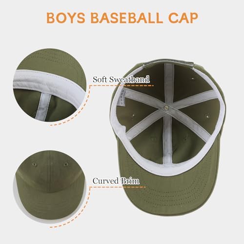 PESAAT Kids Summer Baseball Hat toddlers boys girls 6M-10Y