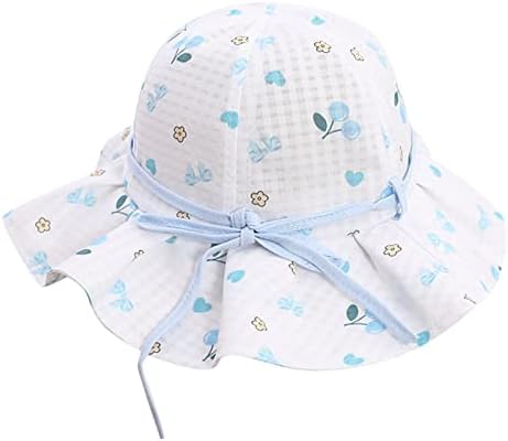 UPF 50 Toddler Sunhat - Protective Cotton Hat for Outdoor Beach Use
