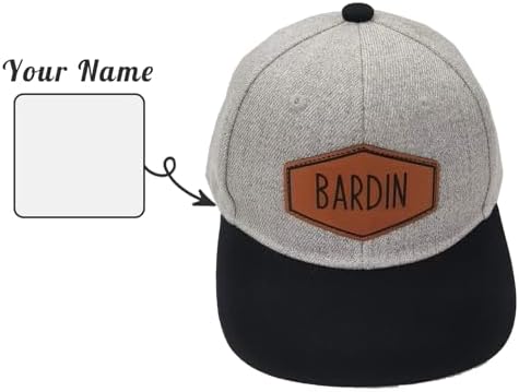 Rucekia Custom Toddler Baseball Hats - Adjustable Snapback Personalized Naming