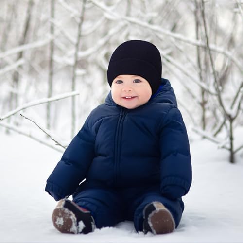 SATINIOR 4 Unisex Toddler Beanies 0-36 Months