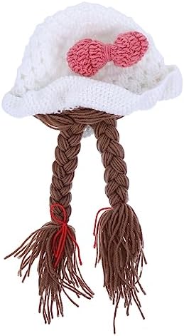 Braided Knitted Cap for Boys and Girls