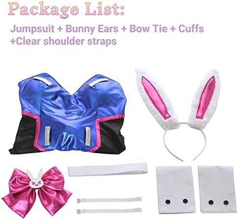 NSPSTT Dva Bunny Costume Women