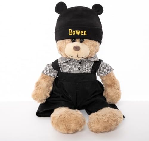 Custom Baby Hat embroidered cotton beanie gloves for kids