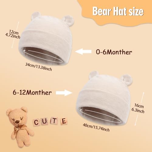 Custom Baby Hat embroidered cotton beanie gloves for kids