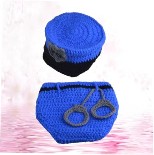Your Little Hero - Newborn to Boys and Girls Police Hat Photography Set